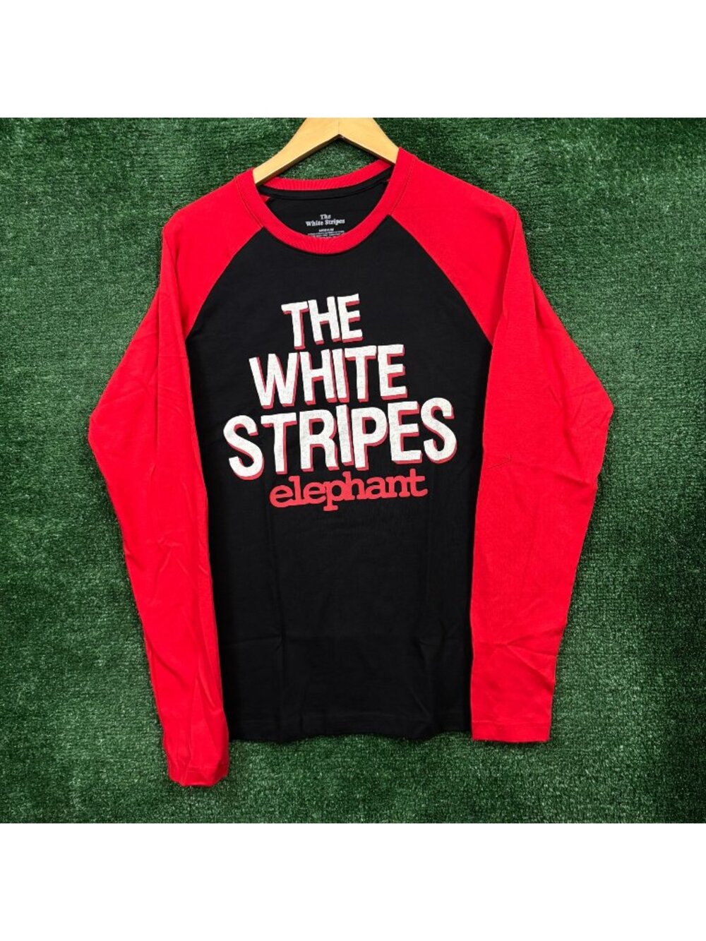 The White Stripes Elephant Rock Band LS Shirt Size Medium